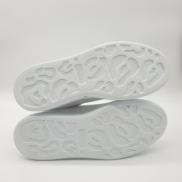 Alexander McQueen Oversized Sneakers - White/Red - Picture 2 of 8